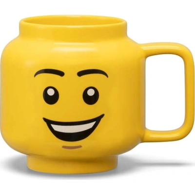 Žlutý keramický dětský hrnek 530 ml Head – LEGO®