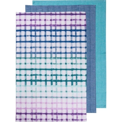 Bavlněné utěrky v sadě 3 ks 45x70 cm Trinny Lavender – Ladelle