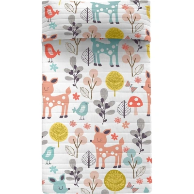 Bavlněný dětský přehoz 260x180 cm Woodland – Moshi Moshi