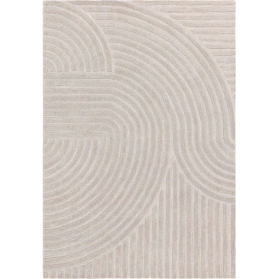 Světle šedý vlněný koberec 120x170 cm Hague – Asiatic Carpets