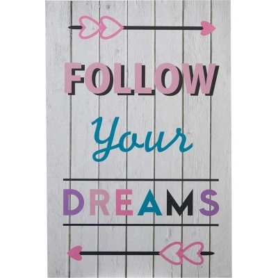 Dětský obrázek 30x45 cm Follow Your Dreams – Premier Housewares