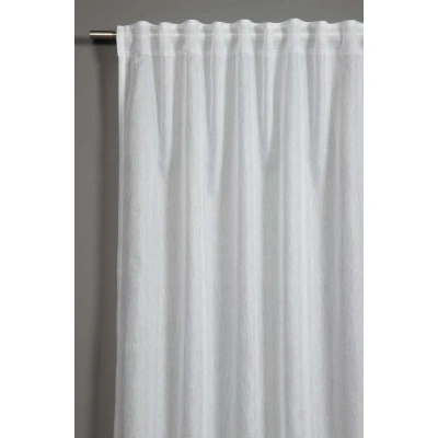 Bílá záclona 245x140 cm Jacquard-Voile - Gardinia