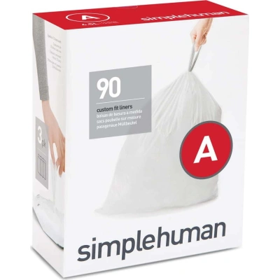 Pytle na odpadky 90 ks 4.5 l A - simplehuman