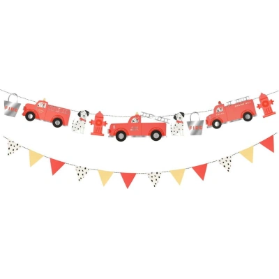 Girlanda Fire Truck – Meri Meri