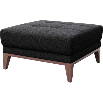 Antracitově šedá podnožka MESONICA Musso Tufted