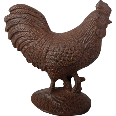 Kovová zahradní soška Rooster – Esschert Design