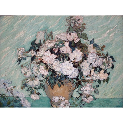 Reprodukce obrazu Vincenta van Gogha - Rosas Washington, 60 x 45 cm