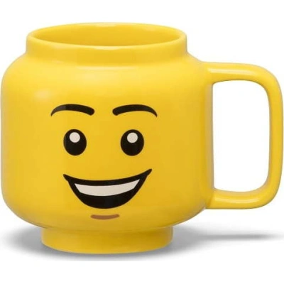 Žlutý keramický dětský hrnek 255 ml Head – LEGO®