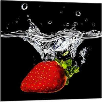 Obraz Styler Glasspik Red Fruits, 20 x 20 cm