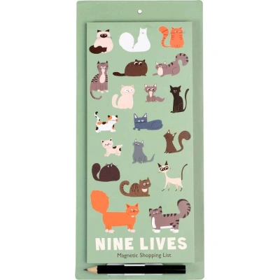 Zápisník 60 stránek Nine Lives – Rex London