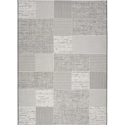 Šedobéžový venkovní koberec Universal Weave Mujro, 130 x 190 cm