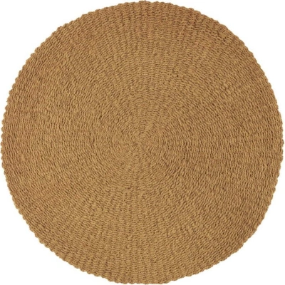 Kulatý koberec v přírodní barvě ø 120 cm – Geese