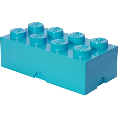 Azurově modrý úložný box LEGO®