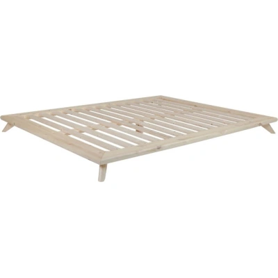 Dvoulůžková postel Karup Design Senza Bed Natural, 160 x 200 cm