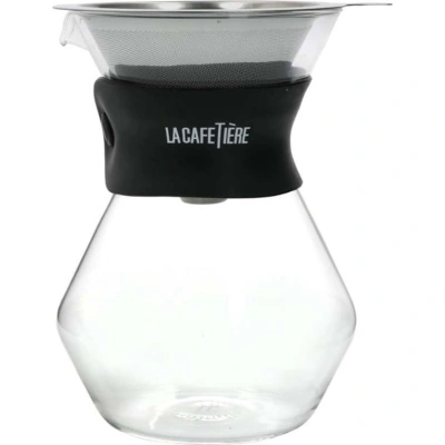 Překapávač na kávu z borosilikátového skla s filtrem z nerezové oceli 0.4 l La Cafetiere - Kitchen Craft