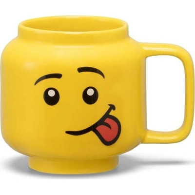 Žlutý keramický dětský hrnek 255 ml Head – LEGO®