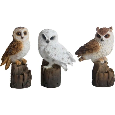 Polyresinová zahradní soška Owl – Esschert Design