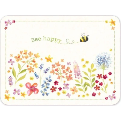 Korkové prostírání 4 ks 29x21 cm Bee Happy - Cooksmart ®