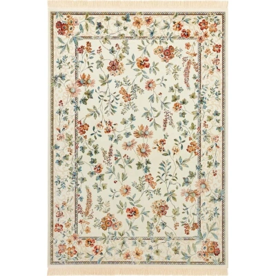 Žlutý koberec 95x140 cm Oriental Flowers – Nouristan