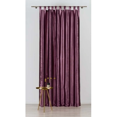 Tmavě fialový závěs 140x245 cm Royal Taffeta – Mendola Fabrics