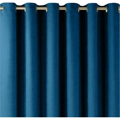 Tmavě modrý závěs 140x300 cm Milana – Homede