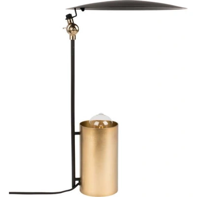 Stolní lampa v černo-zlaté barvě Dutchbone Julius