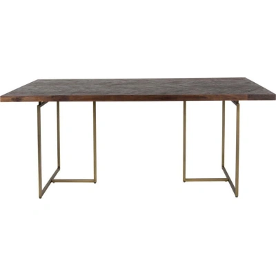 Jídelní stůl s ocelovou konstrukcí Dutchbone Class, 220 x 90 cm