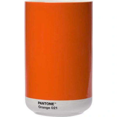 Oranžová keramická váza Orange 021 – Pantone