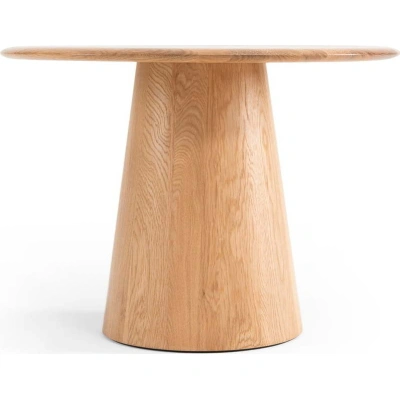 Kulatý odkládací stolek z dubového dřeva ø 55 cm Mushroom – Gazzda
