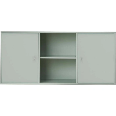 Světle zelená nízká závěsná komoda 133x61 cm Mistral – Hammel Furniture