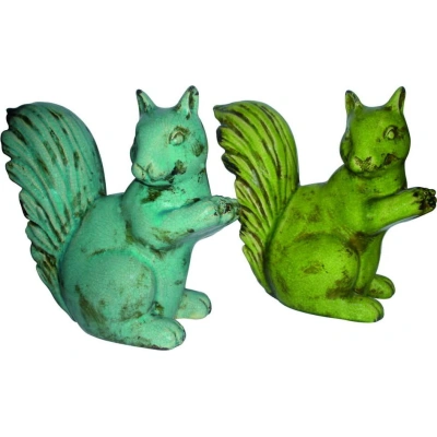 Sošky v sadě 2 ks (výška 24,5 cm) Squirrel – Deco Pleasure