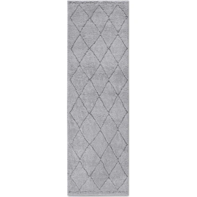 Šedý běhoun 80x240 cm Perrotin Light Grey – Elle Decoration