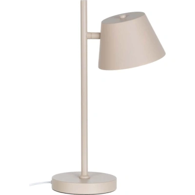 Krémová stolní lampa (výška 44 cm) Simplico – Ixia