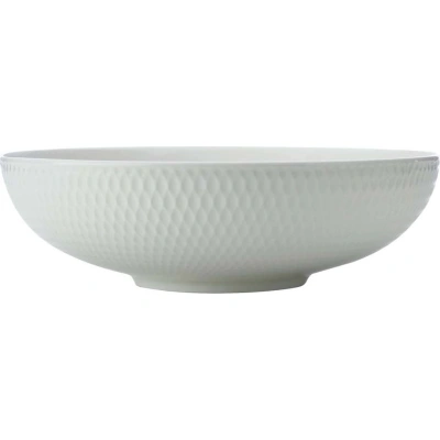 Bílá porcelánová miska Maxwell & Williams Diamonds, ø 25 cm