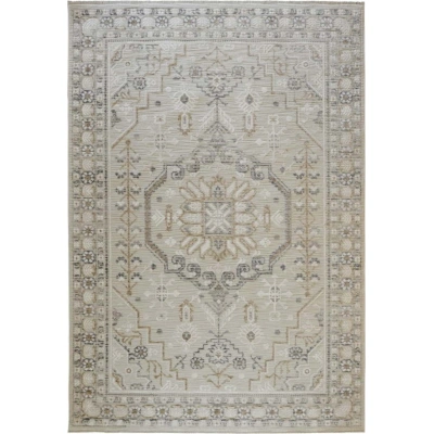 Béžový koberec 60x110 cm Jaipur – Webtappeti