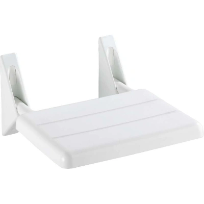 Skládací sedátko do sprchy Wenko Folding Seat, 36 x 35 cm