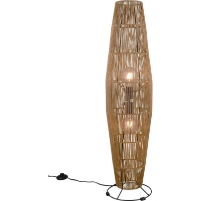 Stojací lampa v přírodní barvě (výška 103 cm) Miki – Trio