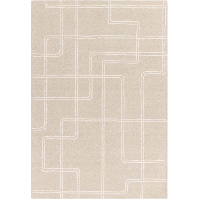 Béžový ručně tkaný vlněný koberec 120x170 cm Ada – Asiatic Carpets