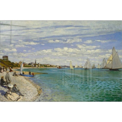 Skleněný obraz 100x70 cm Claude Monet – Wallity