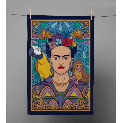 Utěrka 50x70 cm Frida ArtDeco – Frida Kahlo