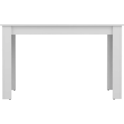 Bílý jídelní stůl 110x70 cm Nice - TemaHome