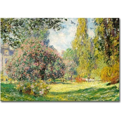 Nástěnná reprodukce na plátně Claude Monet, 100 x 70 cm