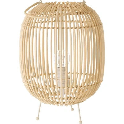 Ratanová stolní lampa v přírodní barvě s ratanovým stínidlem (výška 30,5 cm) Natural Way – Casa Selección