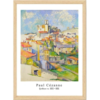 Plakát v rámu 35x45 cm Paul Cézanne – Wallity