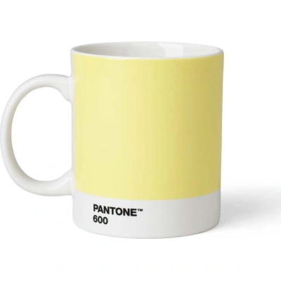 Světle žlutý keramický hrnek 375 ml Light Yellow 600 – Pantone