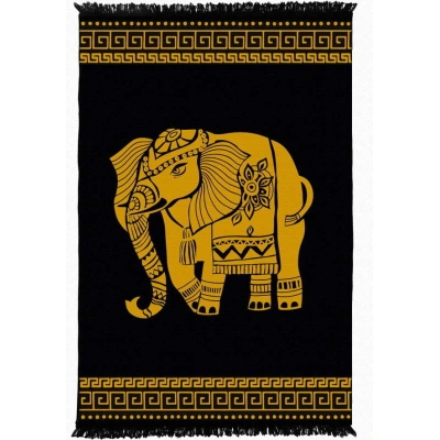 Oboustranný pratelný koberec Kate Louise Doube Sided Rug Elephant, 120 x 180 cm