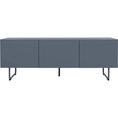 Modro-šedý TV stolek 146x51 cm Parma – Tenzo