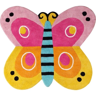 Dětský koberec 80x90 cm Butterfly – Premier Housewares