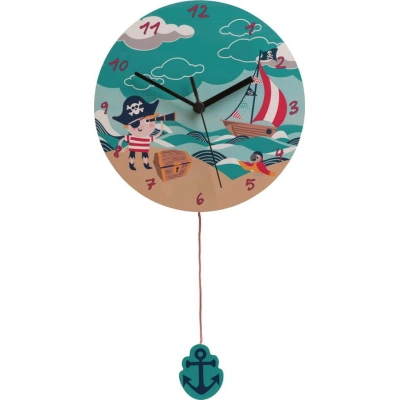 Dětské hodiny ø 23 cm Pirate – Premier Housewares