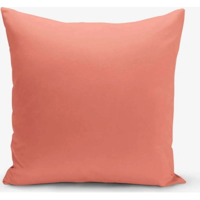 Oranžový povlak na polštář Minimalist Cushion Covers, 45 x 45 cm